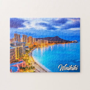 Quebra-cabeça Waikiki, Havaí, Estados Unidos