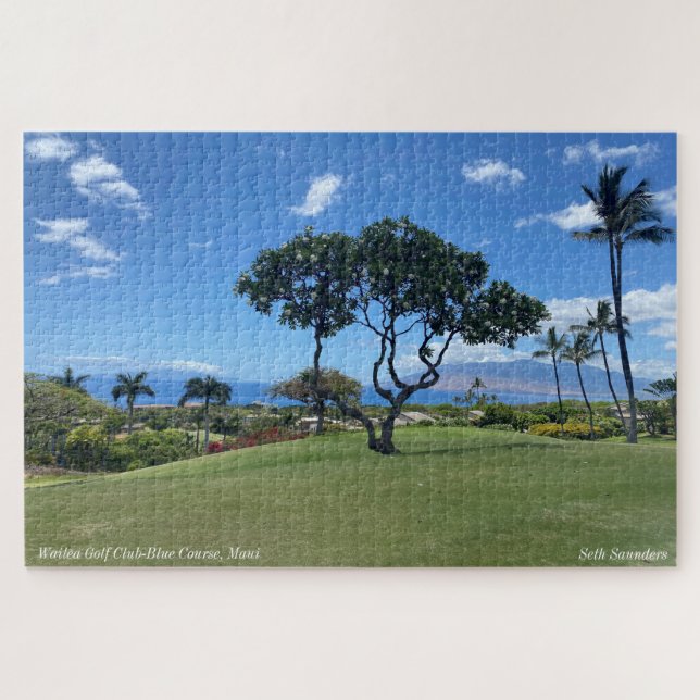 Quebra-cabeça Wailea Golf Club-Blue Course, Maui (Horizontal)