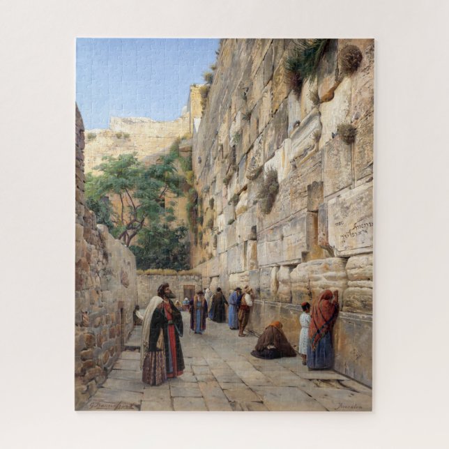 Quebra-cabeça Wailing Wall | Gustav Bauernfeind | (Vertical)