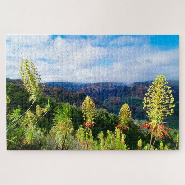 Quebra-cabeça Waimea Canyon | Kauai, Havaí (Horizontal)
