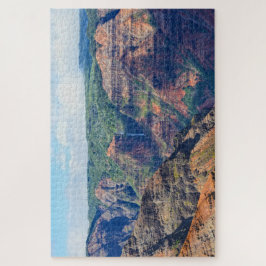 Quebra-cabeça Waipoo Falls em Waimea Canyon, Kauai, Havaí