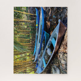 Quebra-cabeça Waiting Boats, Amatique Bay Puzzle