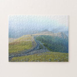 Quebra-cabeça Wales Snowdon Welsh Paisagem Ferroviária Souvenir
