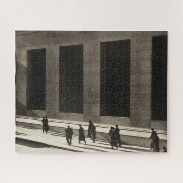 Quebra-cabeça Wall Street (por Paul Strand, 1915) (Horizontal)