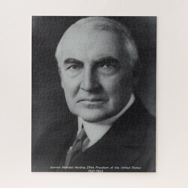Quebra-cabeça Warren Gamalie Harding 29º Presidente dos Estados  (Vertical)