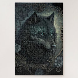 Quebra-cabeça Warrior Wolf