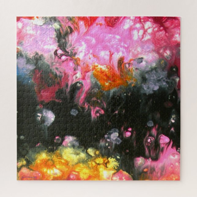 Quebra-cabeça "Wash #3", abstract, psychedelic (Vertical)