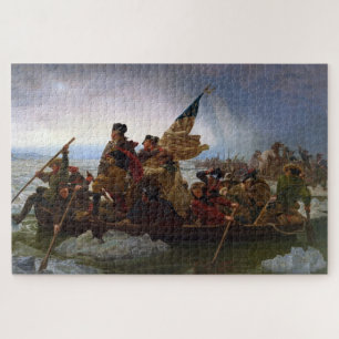 Quebra-cabeça Washington cruzando o Delaware