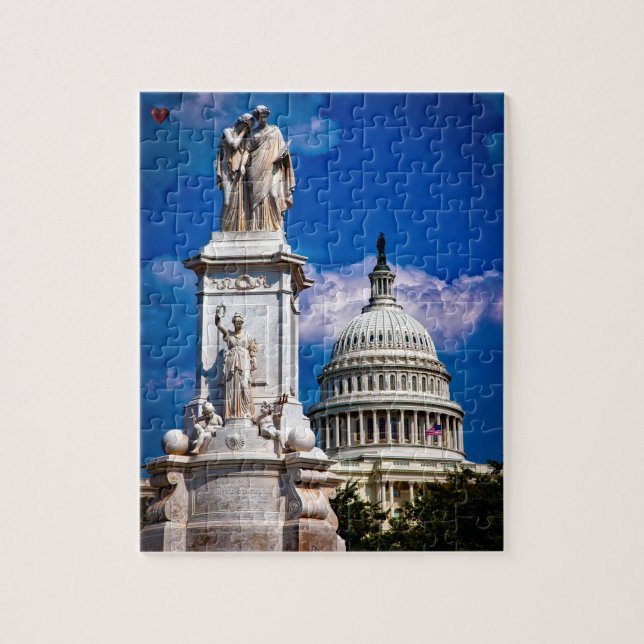 Quebra-cabeça Washington DC (Vertical)