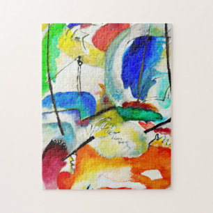 Quebra-cabeça Wassily Kandinsky - Batalha do Mar