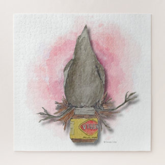 Quebra-cabeça water colour Australian magpie jigsaw puzzle