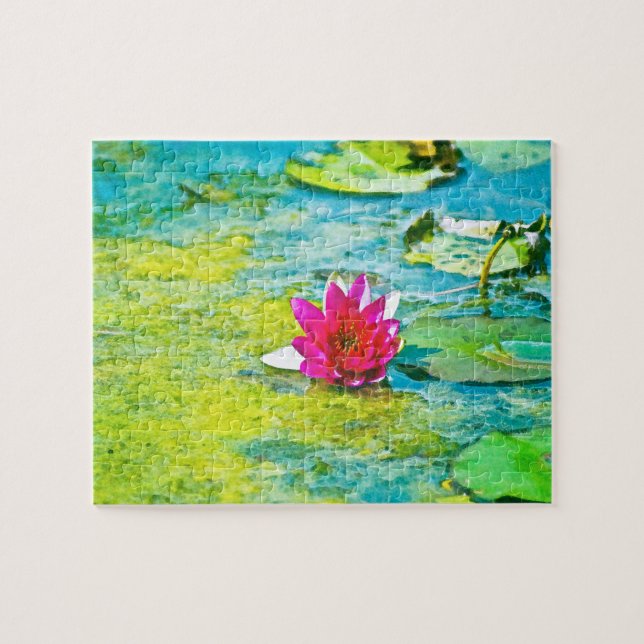 Quebra-cabeça Water Lily Lilypad (Horizontal)