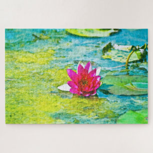 Quebra-cabeça Water Lily Lilypad