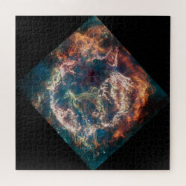 Quebra-cabeça WEBB SPACE TELESCOPE Cassiopeia A Imagem MIRI