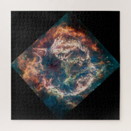 Quebra-cabeça WEBB SPACE TELESCOPE Cassiopeia A Imagem MIRI