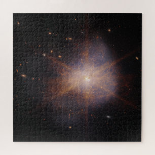 Quebra-cabeça WEBB SPACE TELESCOPE Interagindo Galáxias Arp 220
