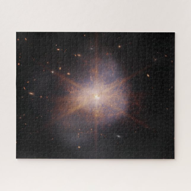 Quebra-cabeça WEBB SPACE TELESCOPES Galaxy Interações Arp 220 (Horizontal)