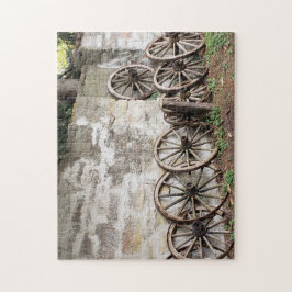 Quebra-cabeça Wheels of Time Puzzle, 11" x 14", 252 pieces