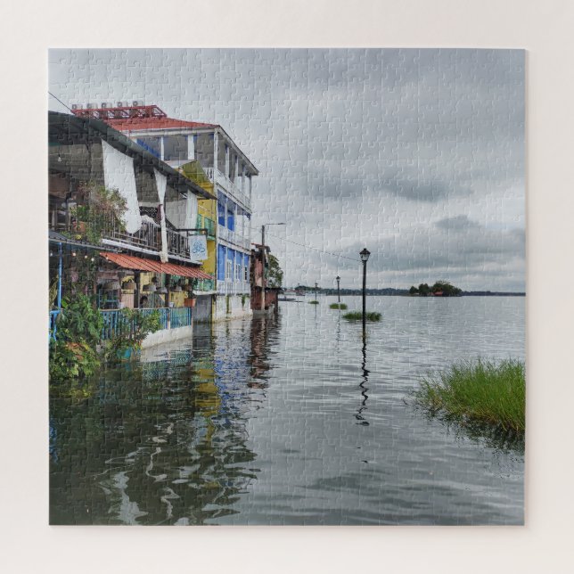 Quebra-cabeça Where the sea and living are one (Vertical)