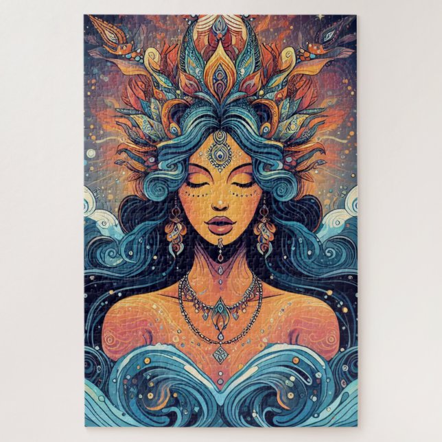 Quebra-cabeça Whimsical Women (Vertical)