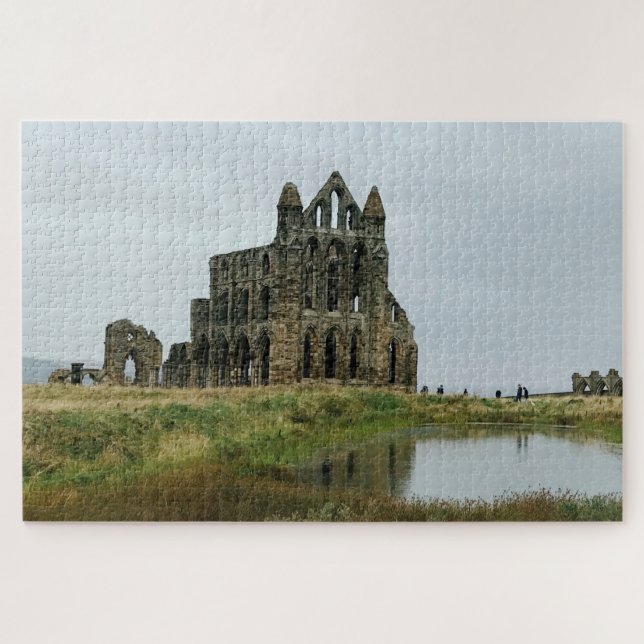 Quebra-cabeça Whitby Abbey Yorkshire (Horizontal)