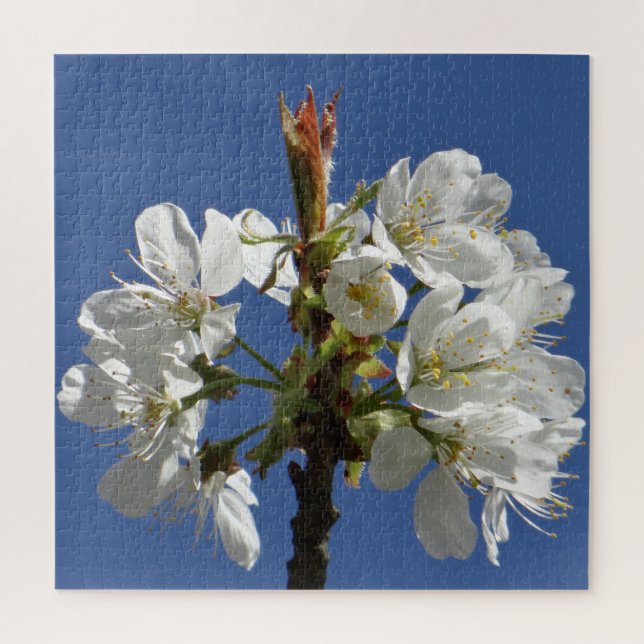 Quebra-cabeça White Primavera Bloom (Vertical)