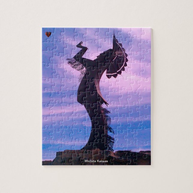 Quebra-cabeça Wichita Kansas (Vertical)