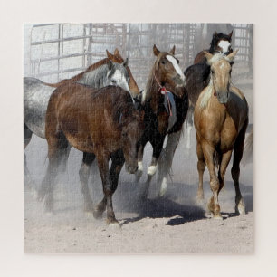 Quebra-cabeça Wild Mustangs de Nevada