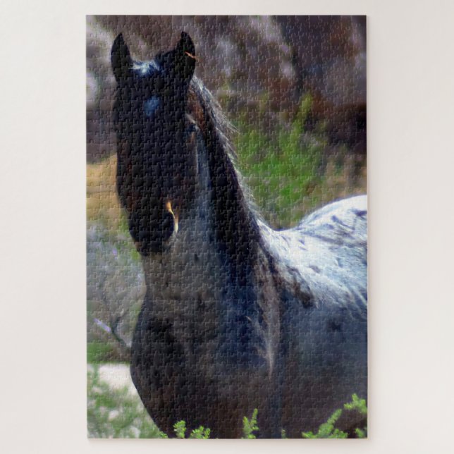 Quebra-cabeça Wild Stallion In Utah (Vertical)