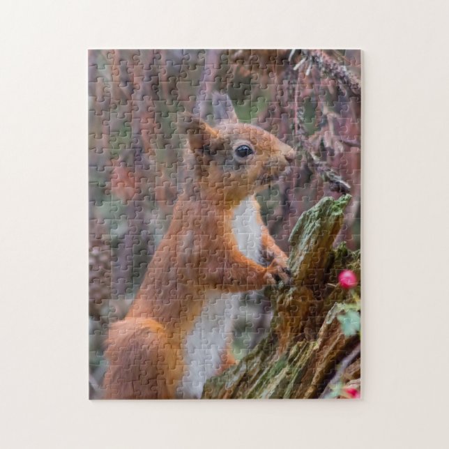 Quebra-cabeça Wildlife Red Squirrel (Vertical)
