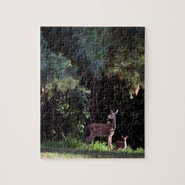 Quebra-cabeça Wildlife Watercolor (Vertical)