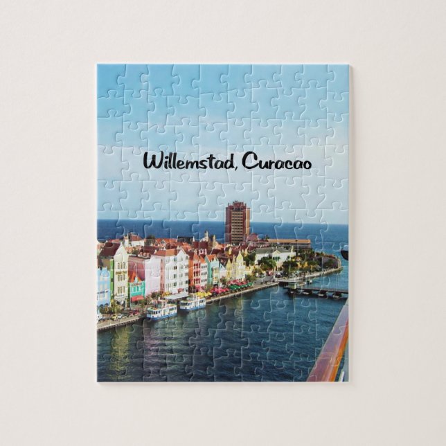Quebra-cabeça Willemstad Curaçau (Vertical)