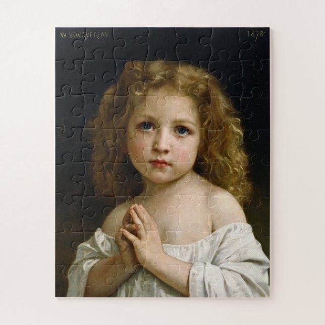 Quebra-cabeça William-Adolphe Bouguereau - Menina (Vertical)