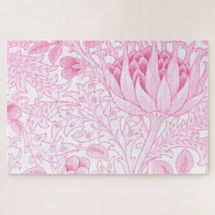 Quebra-cabeça William Morris Artichoke Pale Pink