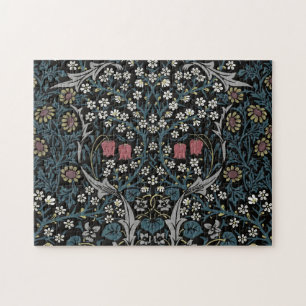 Quebra-cabeça William Morris Blackthorn Floral Art Nouveau