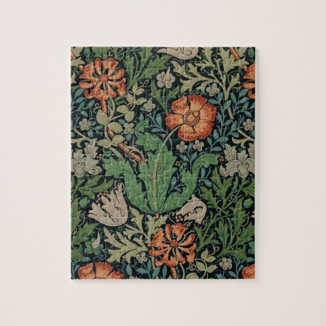 Quebra-cabeça William Morris Compton Wallpaper Classic (Vertical)