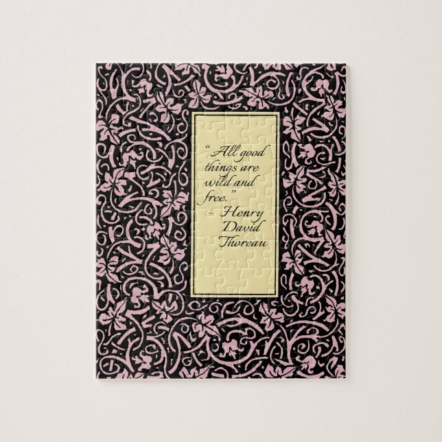 Quebra-cabeça William Morris Grapevine Wallpaper Padrão (Vertical)