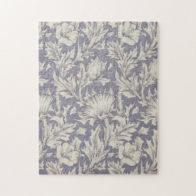 Quebra-cabeça William Morris Horn Poppy Classic Floral (Vertical)