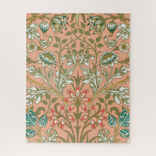 Quebra-cabeça William Morris Hyacinth Flor Rosa Art