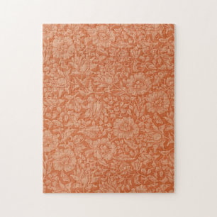 Quebra-cabeça William Morris Mallow Floral Wallpaper Design