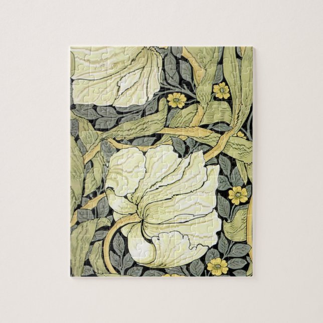 Quebra-cabeça William Morris Pimpernel Floral Wallpaper (Vertical)