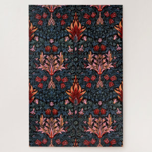 Quebra-cabeça William Morris Snakeshead - Padrão Escuro