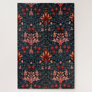 Quebra-cabeça William Morris Snakeshead - Padrão Escuro
