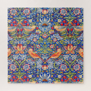 Quebra-cabeça William Morris Strawberry famosa pintura do ladrão