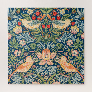 Quebra-cabeça William Morris "Strawberry Thief"