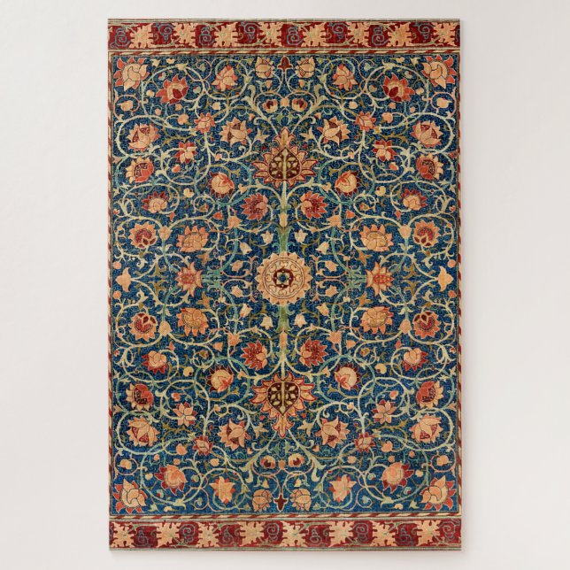 Quebra-cabeça William Morris Strawberry Thief Padrão Floral (Vertical)