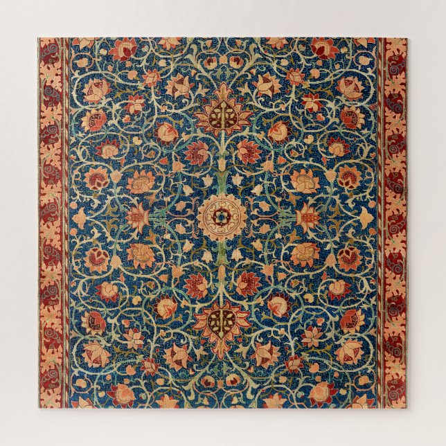 Quebra-cabeça William Morris Strawberry Thief Padrão Floral (Vertical)