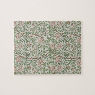 Quebra-cabeça William Morris Sweetbriar Floral Art Nouveau