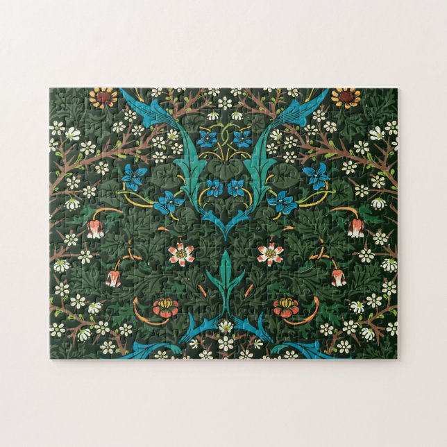 Quebra-cabeça William Morris Tulip (1834-1896). (Horizontal)