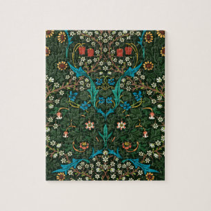 Quebra-cabeça William Morris Tulip Padrão Floral